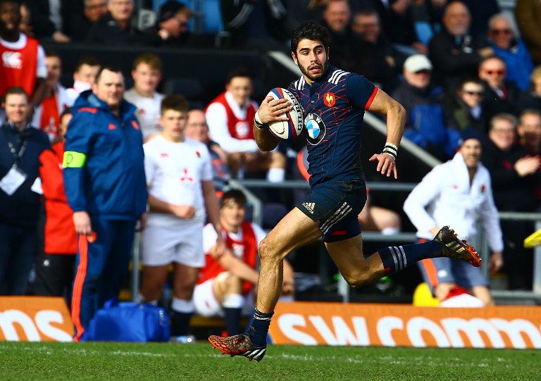 Romain Buros et les Bleuets ont largement dominé l'Écosse après le naufrage en Angleterre (Geoff Caddick / AFP).