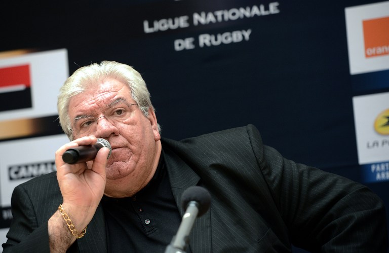 Paul Goze et la Ligue Nationale de Rugby ont tranché en faveur des deux clubs franciliens (Franck Fife / AFP).