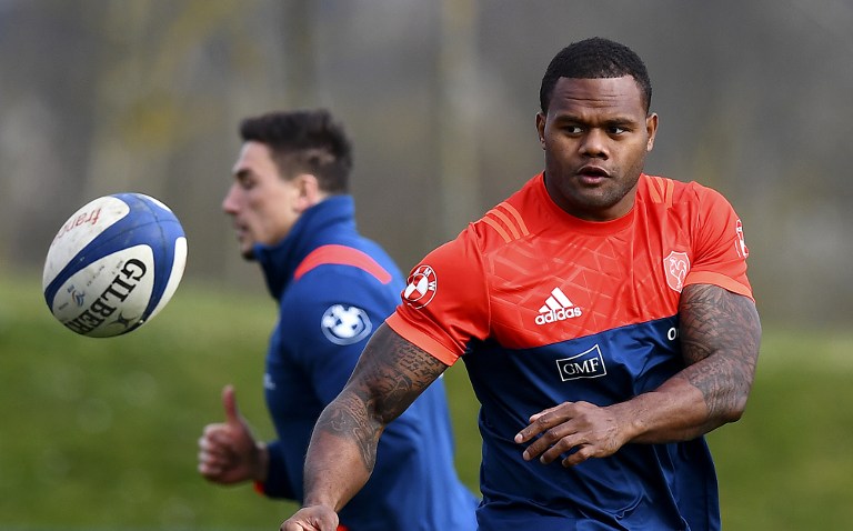 L'ailier des Bleus est en discussion avec le LOU (Franck Fife / AFP).