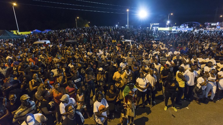 Manifestation en Guyane