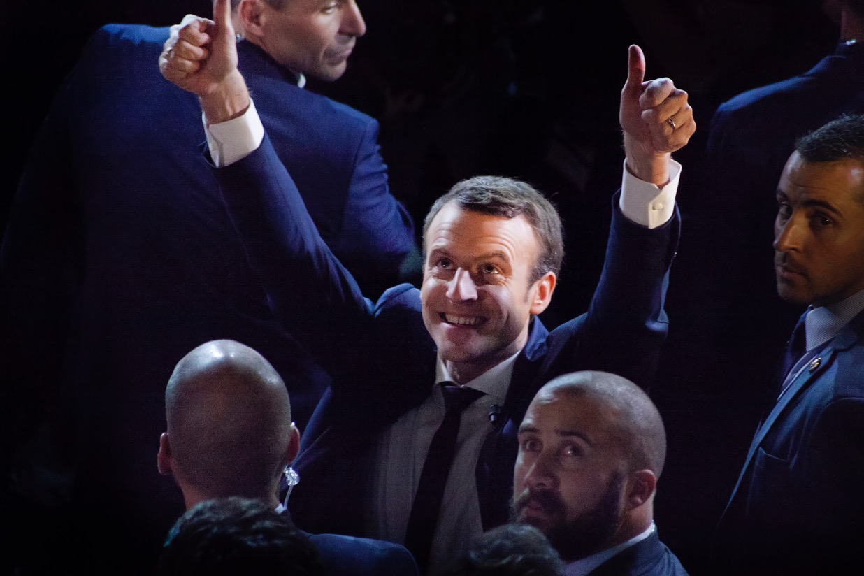 Emmanuel Macron © Tim Douet