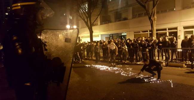 Manifestation de soutien à Shaoyao Liu, Chinois tué à Paris (©Sonia BAKARIC - AFP)