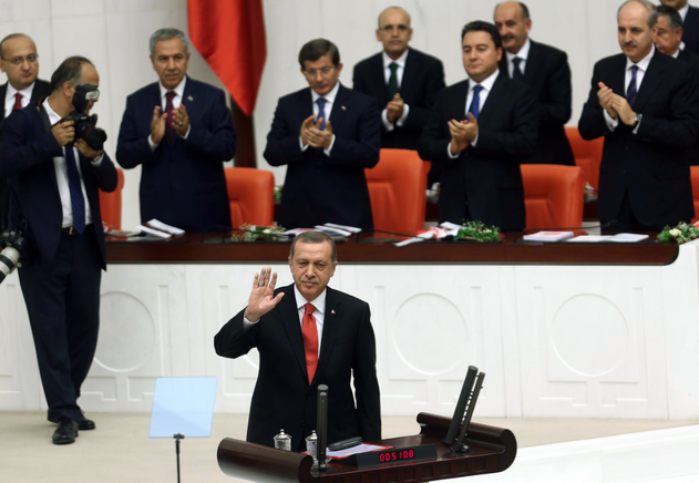 Recep Tayyip Erdogan, président de la Turquie