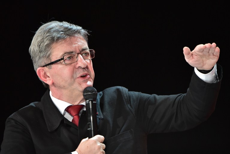 Si Fillon, Macron ou Le Pen est élu, "vous allez cracher du sang', dit Mélenchon à Lille