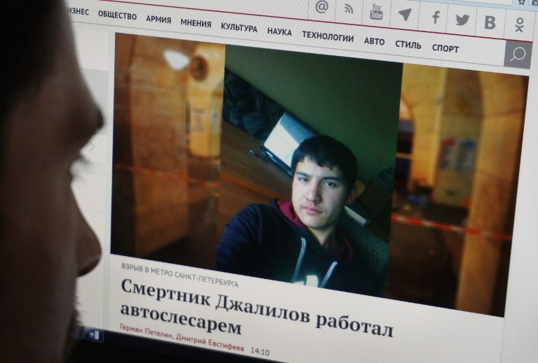 Russie : un organisateur présumé de l'attentat de Saint-Pétersbourg a été arrêté