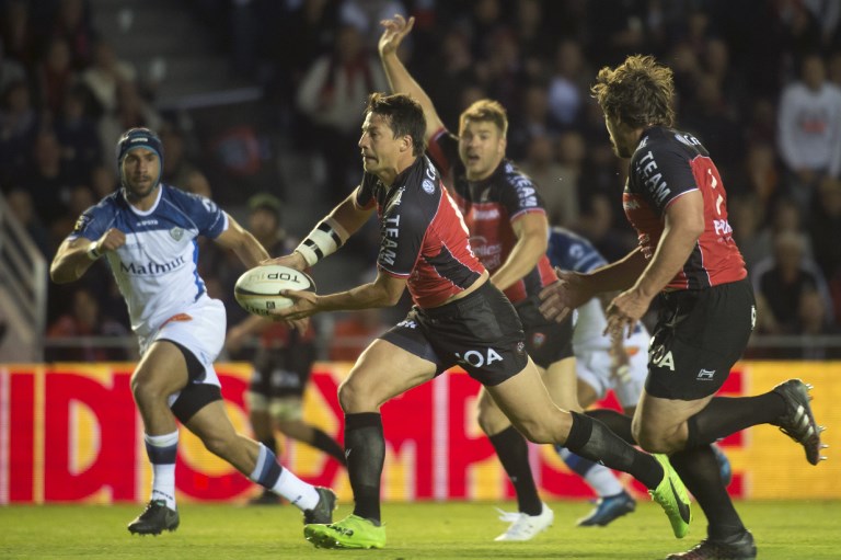 L'ouvreur toulonnais et du XV de France s'est blessé face à Castres en barrage (Bertrand Langlois / AFP).