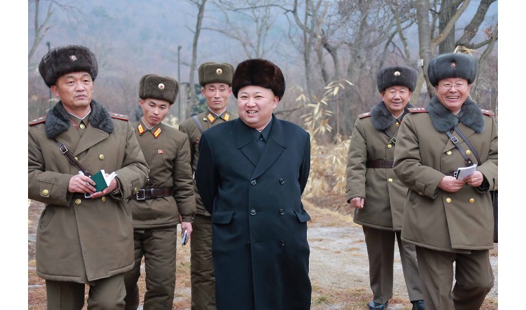 Kim Jong-Un, dictateur de la Corée du Nord (©STR)