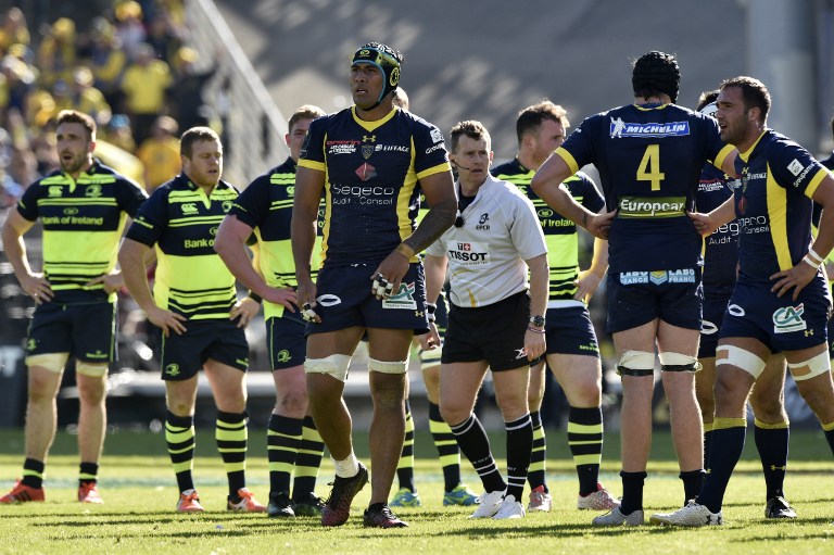 Le deuxième-ligne clermontois est sortie à la 45ème minute de la finale face aux Saracens (Thierry Zoccolan / AFP)