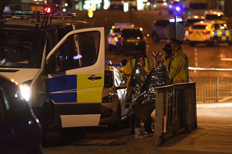 L'attentat de Manchester a fait 22 morts, lundi 22 mai 2017 ©PAUL ELLIS - AFP