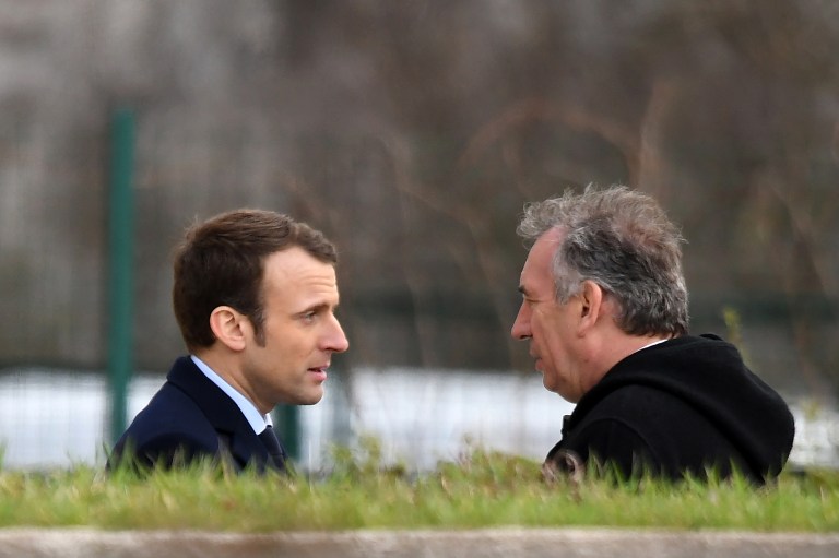 Emmanuel Macron et François Bayrou (@Jean-François Monier)