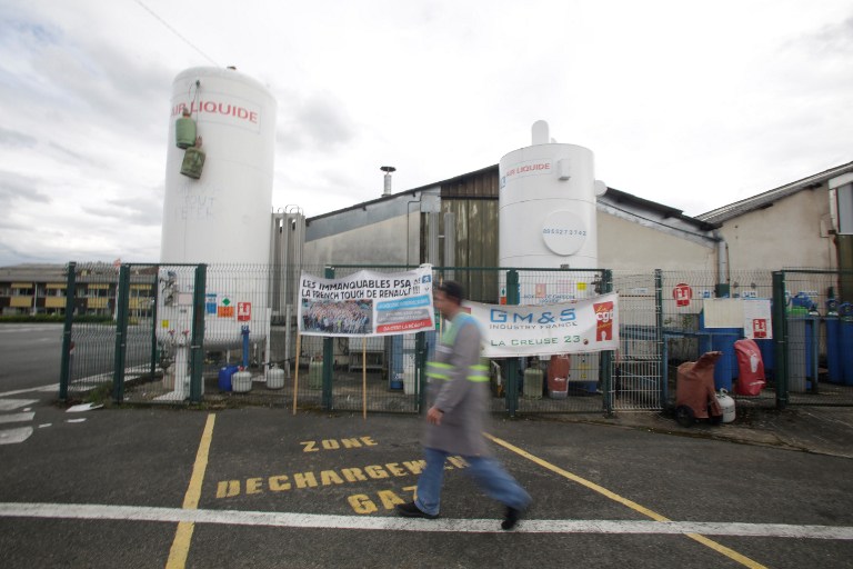 L'usine de GM&S dans la Creuse ©PASCAL LACHENAUD - AFP