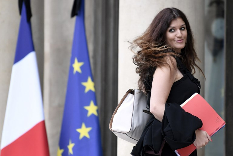 Marlène Schiappa, secrétaire d'État à l'Égalité entre hommes et femmes (©STEPHANE DE SAKUTIN - AFP)