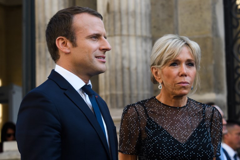 Emmanuel et Brigitte Macron ©CHRISTOPHE PETIT-TESSON - POOL - AFP