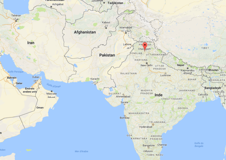 Les émeutes ont eu lieu à Panchkula, dans le nord de l'Inde