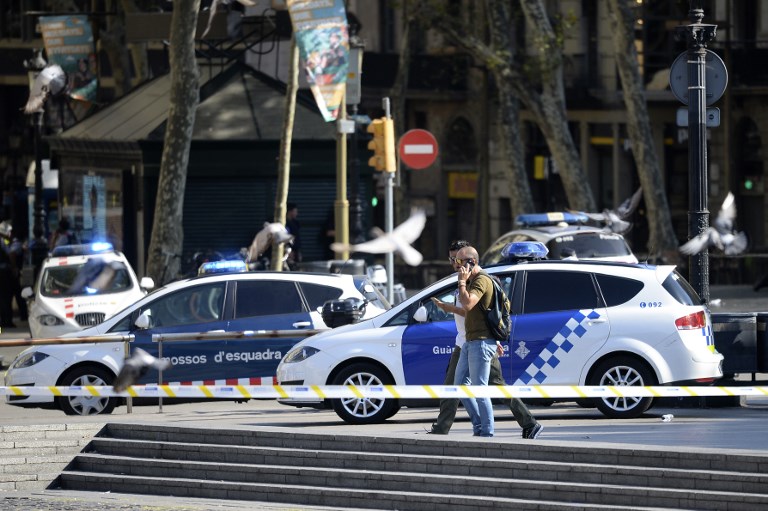 L'attentat de Barcelone, jeudi 17 août, a fait 15 morts et plusieurs dizaines de blessés ©JOSEP LAGO - AFP