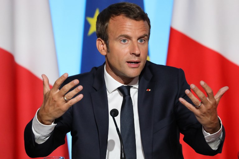Emmanuel Macron (@Ludovic Marin - AFP)