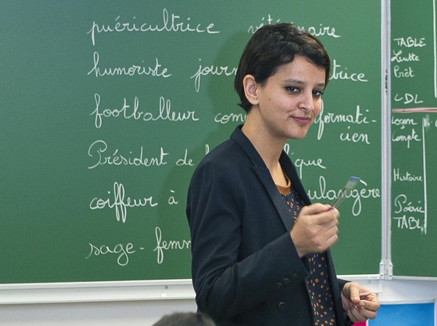 Najat Vallaud-Belkacem, ex-ministre de l'Education nationale
