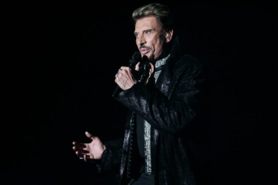 Johnny Hallyday en concert à Bercy en 2006 ©FRED DUFOUR - AFP