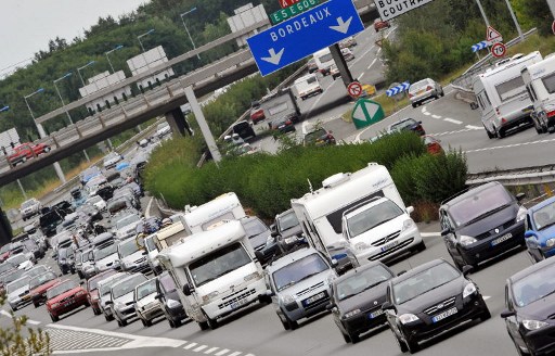 Embouteillage de voitures (©PIERRE ANDRIEU - AFP)