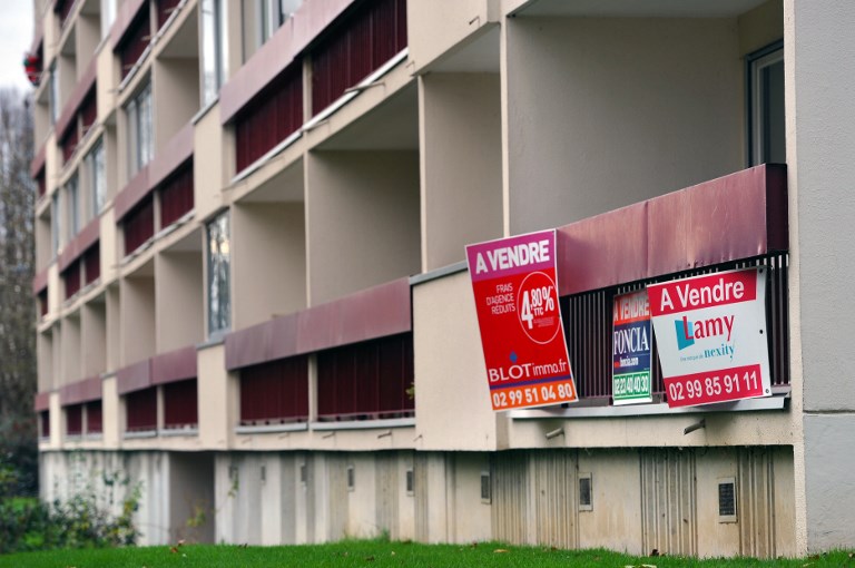 Illustration Immobilier ©PHILIPPE HUGUEN - AFP