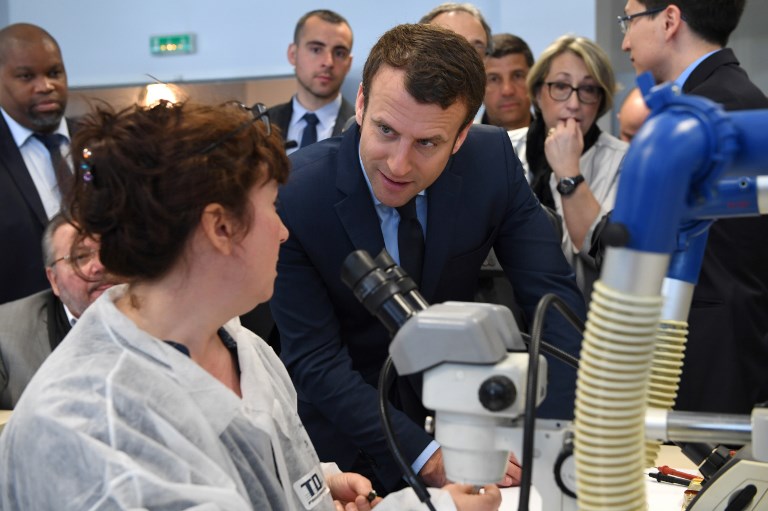 Emmanuel Macron (©ERIC FEFERBERG - AFP)