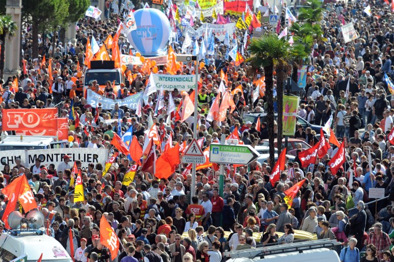 Les fonctionnaires dans la rue ce mardi