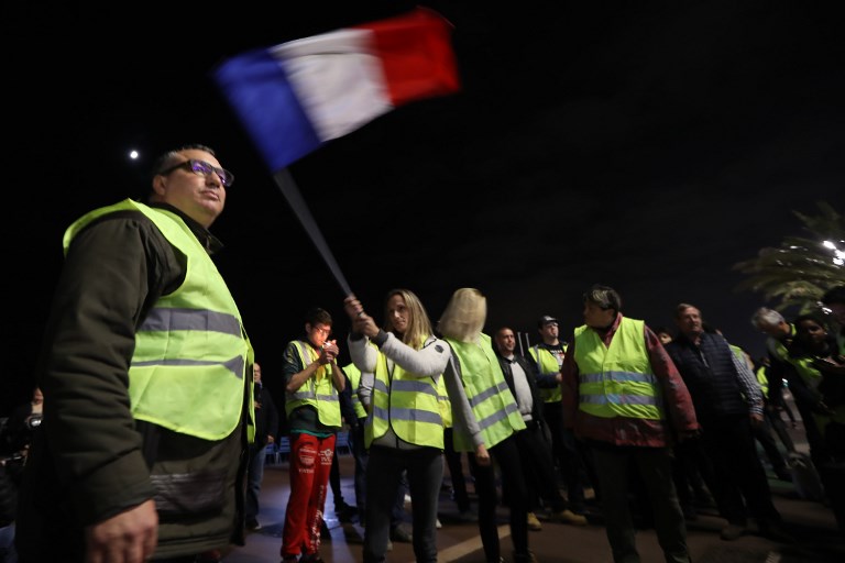 En Gironde Les Foulards Rouges En Opposition Aux Gilets