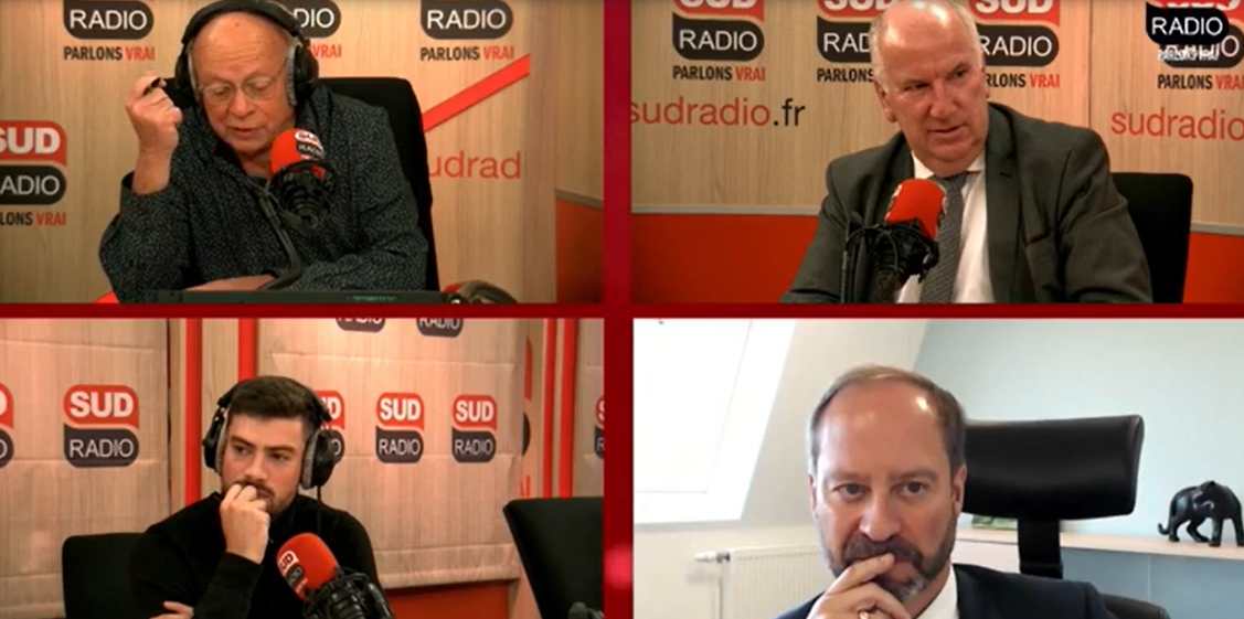 Eric Bocquet et Eric Vernier sur Sud Radio