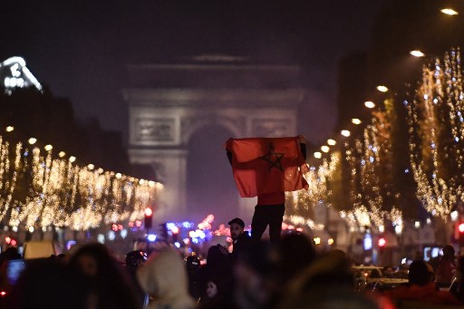 Demi-finale Champs-Élysées