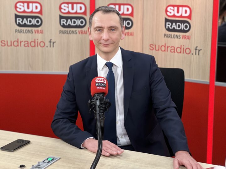 Laurent Jacobelli interviewé par Patrick Roger sur Sud Radio, le mardi 25 avril 2023, dans “L’invité politique”.