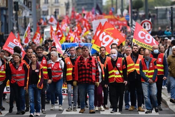 CGT retraites grève énergie