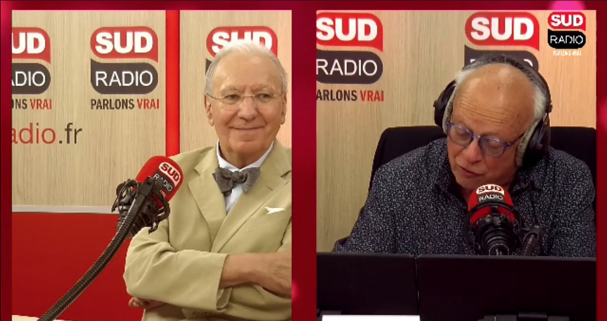 Michel Maffesoli, invité d’André Bercoff dans "Bercoff dans tous ses états” sur Sud Radio.