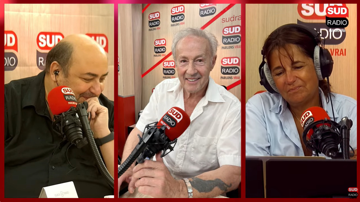 Gérard Klein et Antoine Mazère étaient les invités de Valérie Expert et Gilles Ganzmann sur Sud Radio le lundi 28 aout 2023 dans Sud Radio Média”.