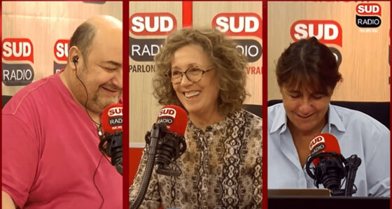 Valérie Expert et Gilles Ganzmann avec Mireille Dumas,