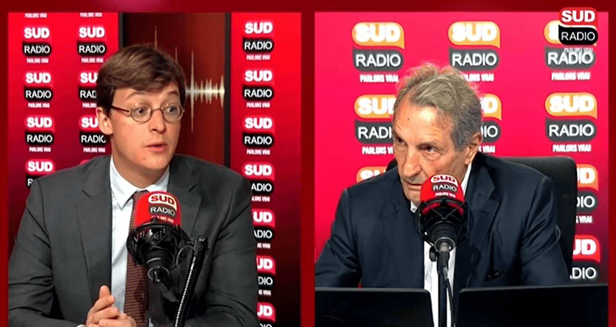 Sacha Houlié et Jean-Jacques Bourdin