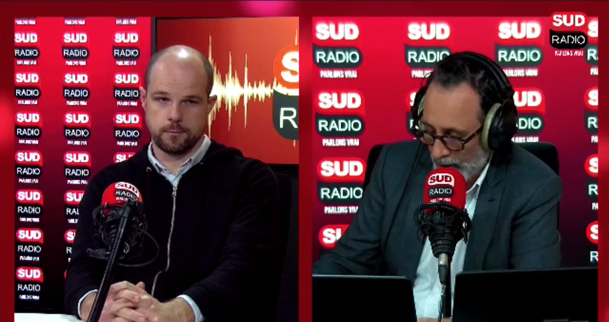 Yann Le Floch, spécialiste de la monnaie numérique, invité d’Alexis Poulin dans "Poulin sans réserve” sur Sud Radio.