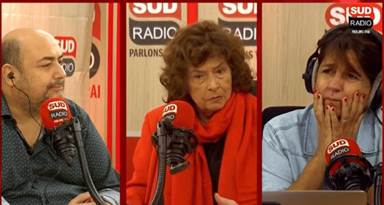 Valérie Expert et Gilles Ganzmann avec Michèle Cotta