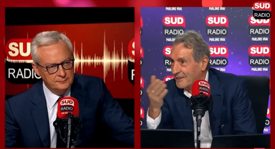 Jean-Jacques Bourdin avec Bruno Le Maire