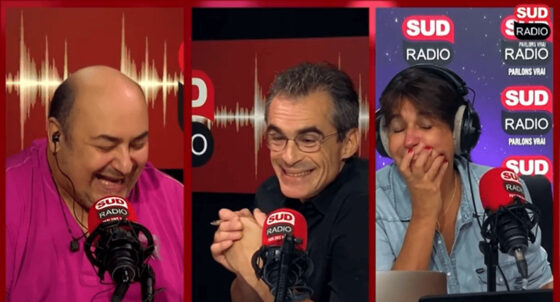 Valérie Expert et Gilles Ganzmann avec Raphaël Enthoven