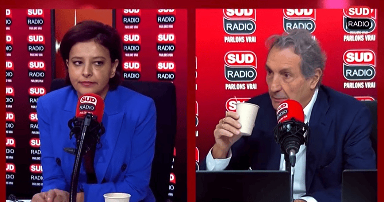 Jean-Jacques Bourdin avec Najat Vallaud-Belkacem