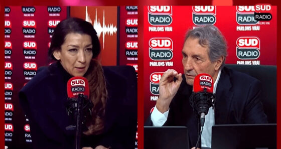 Sabrina Agresti Roubache et Jean-Jacques Bourdin 