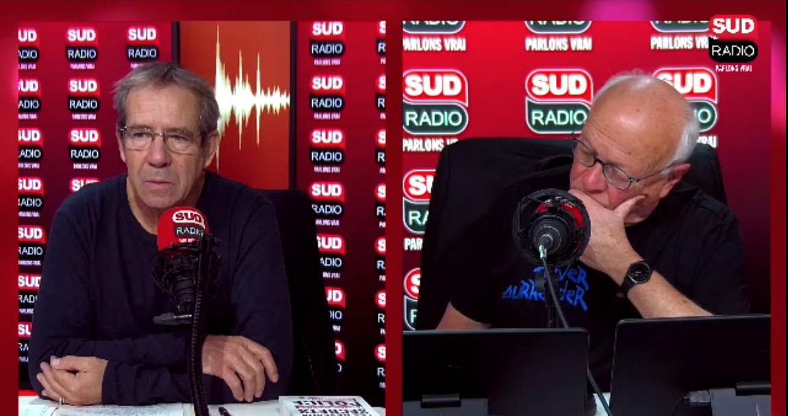 Frédéric Ploquin, invité d’André Bercoff dans "Bercoff dans tous ses états” sur Sud Radio.