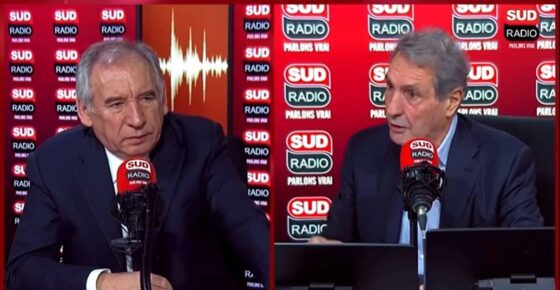 Jean-Jacques Bourdin avec François Bayrou 