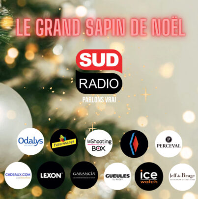 Sud Radio illumine les ondes avec "Le Grand Sapin de Noël Sud Radio 2023"