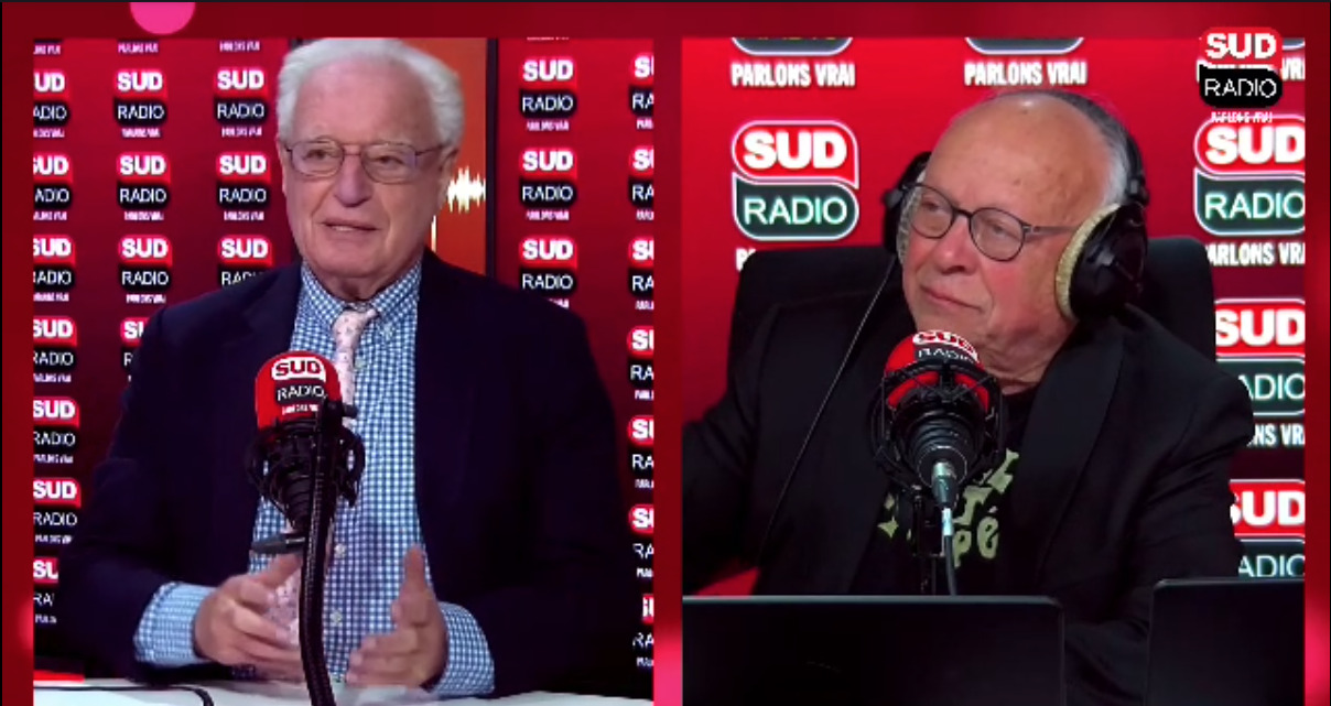 Charles Gave, invité d’André Bercoff dans "Bercoff dans tous ses états” sur Sud Radio.