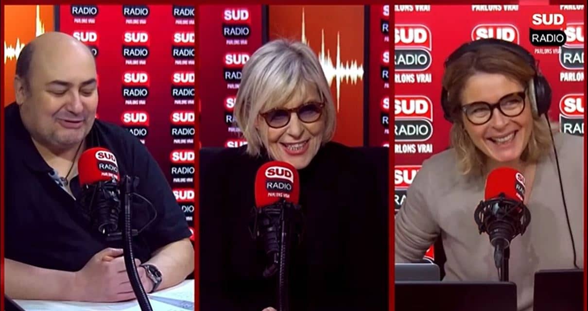 Christine Bouillot et Gilles Ganzmann avec Chantal Ladesou