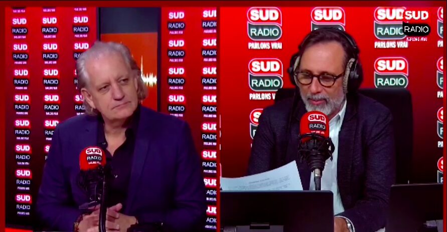 Jean-Christophe Gallien, conseiller en communication politique, invité d’Alexis Poulin dans "Poulin sans réserve” sur Sud Radio.