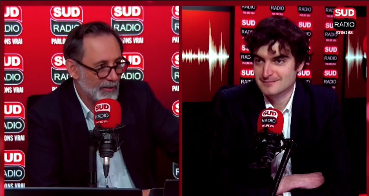 Me Vincent Brengarth, avocat de l'association Anticor, invité d’André Bercoff dans "Bercoff dans tous ses états” sur Sud Radio.