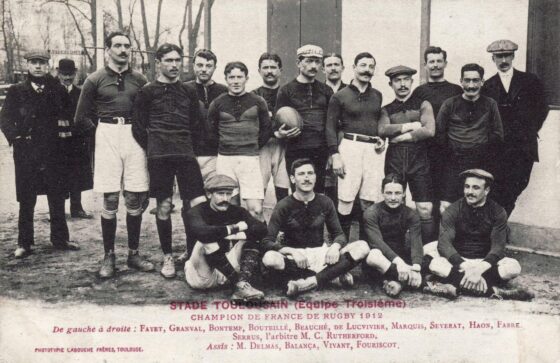 photo équipe toulouse 1912