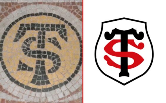 logo stade toulousain mosaïque